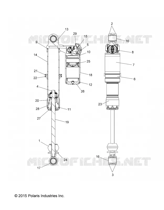 SUSPENSION, IFS SHOCK (7044388)