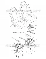 SEAT ASM. AND SLIDER