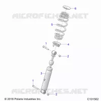REAR SUSPENSION SHOCKS