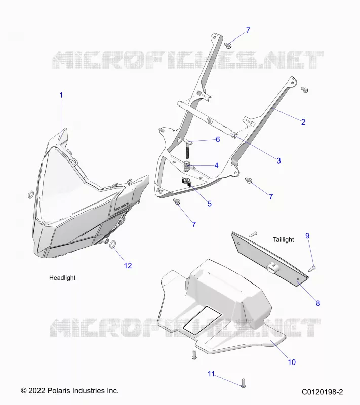ELECTRICAL, HEADLIGHT AND TAILLIGHT