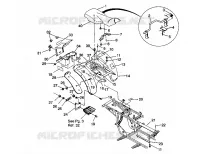 REAR CAB ASSEMBLY 2X4 350L W937539 (4924032403002A)