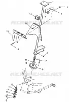 STEERING POST    SPORTSMAN 400L W97AC38C (4939673967B011)