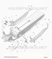 CHASSIS, CLUTCH GUARD, FOOTRESTS, AND RUNNINGBOARDS