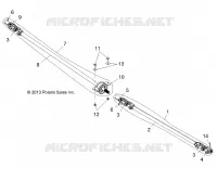 DRIVE TRAIN, FRONT AND REAR PROP SHAFT