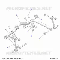 SUSPENSION, FRONT STABILIZER BAR