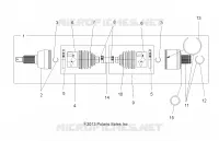 DRIVE TRAIN, DRIVE REAR SHAFT