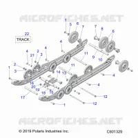 REAR SUSPENSION AND TRACK