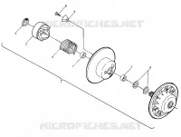 DRIVEN CLUTCH ASSEMBLY (4914771477024A)