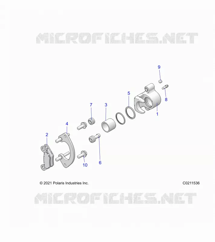 BRAKES, REAR CALIPER