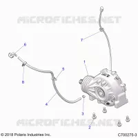 DRIVE TRAIN, FRONT GEARCASE MOUNTING