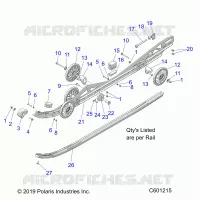 SUSPENSION, RAIL MOUNTING