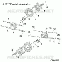 SUSPENSION, REAR CARRIER