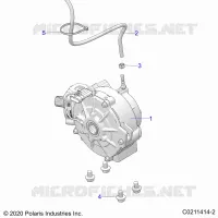 DRIVE TRAIN, FRONT GEARCASE MOUNTING