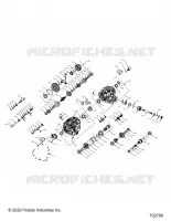 DRIVE TRAIN, MAIN GEARCASE INTERNALS