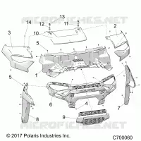HOOD AND FRONT FACIA