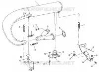 EXHAUST SYSTEM SUPER SPORT 0960743 (4932183218C001)
