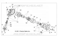 DRIVE TRAIN, FRONT GEARCASE INTERNALS