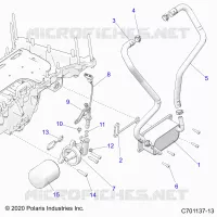 OIL FILTER, OIL COOLER AND RELATED