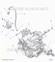 DRIVE TRAIN, MAIN GEARCASE MOUNTING