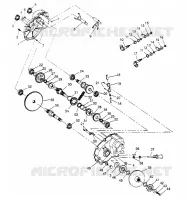 GEARCASE ASSEMBLY 6X6 400L W948740 (4926802680D001)