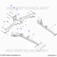 REAR SUSPENSION CONTROL ARMS