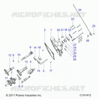 DRIVE TRAIN, MAIN GEARCASE