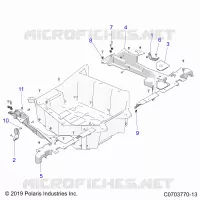 REAR BODYWORK RACK, MOUNTING
