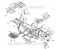 BUMPER / RACKS MOUNTING 2X4 400L W947540 (4926752675A007)