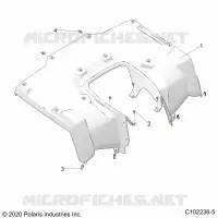 REAR BODYWORK CAB