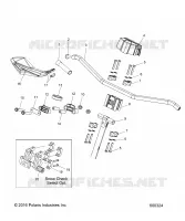 UPPER STEERING   HANDLEBAR ASM.