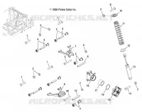 SUSPENSION, WISHBONES   SHOCK ABSORBERS
