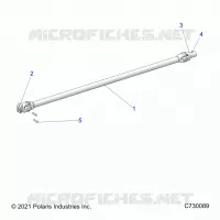 DRIVE TRAIN, FRONT PROP SHAFT