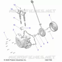 ELECTRICAL, IGNITION SYSTEM, W/STATOR COVER