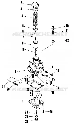 CARBURETOR (TRAIL AND 400) (4910941094048A)