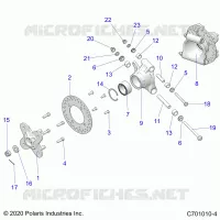 SUSPENSION, REAR CARRIER
