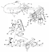 ELECTRICAL/TAILLIGHT  SCRAMBLER 500 W97BC50A (4943074307C008)