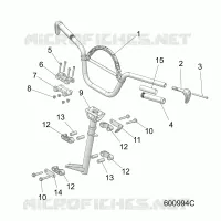 STEERING, HANDLEBAR MOUNTING