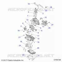 ENGINE, CRANKCASE AND CRANKSHAFT