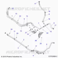 COOLING ROUTING MANIFOLD
