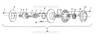 DRIVEN CLUTCH 500 INDY 0982764(A)(B) AND EUROPEAN 500 INDY E982764A (4942104210C004)