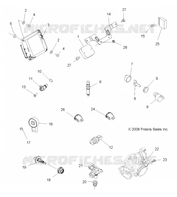 SWITCHES AND SENSORS AND ECM