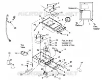 ELECTRICAL BOX SL 900 B964291 AND  INTL. SL 900 I964291 (4935583558B011)