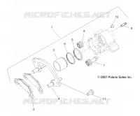 REAR BRAKE CALIPER