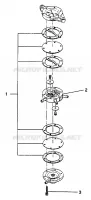 FUEL PUMP CLASSIC TOURING 0973365 AND EUROPEAN CLASSIC TOURING E973365 (4938493849C013)