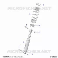 REAR SUSPENSION SHOCKS