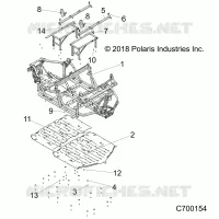 CHASSIS, MAIN FRAME AND SKID PLATES