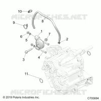DRIVE TRAIN, MAIN GEARCASE MOUNTING