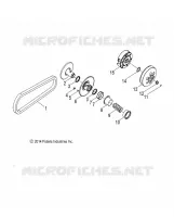 DRIVE TRAIN, CLUTCH, SECONDARY