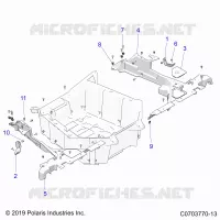 REAR BODYWORK RACK, MOUNTING