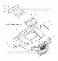 HOOD AND FRONT BODY WORK